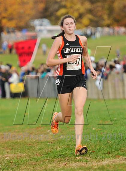 Thumbnail 2 in CIAC Cross Country Championships (Girls Open) photogallery.