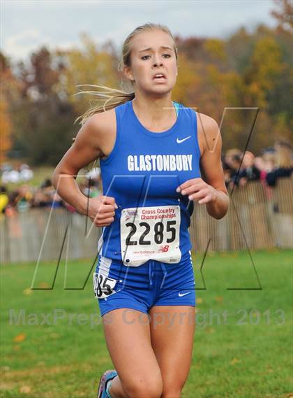 Thumbnail 3 in CIAC Cross Country Championships (Girls Open) photogallery.