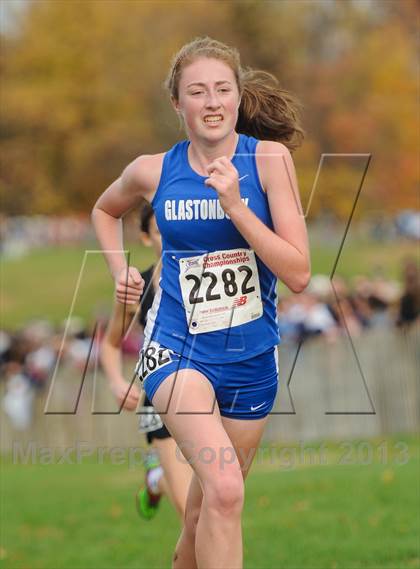 Thumbnail 2 in CIAC Cross Country Championships (Girls Open) photogallery.