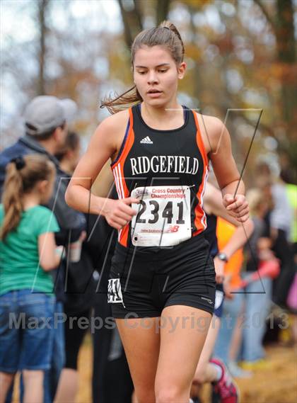 Thumbnail 2 in CIAC Cross Country Championships (Girls Open) photogallery.