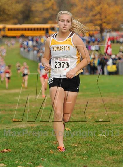 Thumbnail 2 in CIAC Cross Country Championships (Girls Open) photogallery.