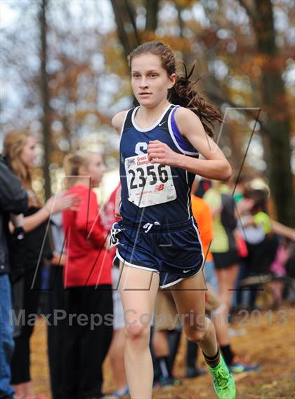 Thumbnail 3 in CIAC Cross Country Championships (Girls Open) photogallery.