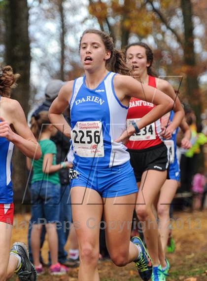 Thumbnail 3 in CIAC Cross Country Championships (Girls Open) photogallery.