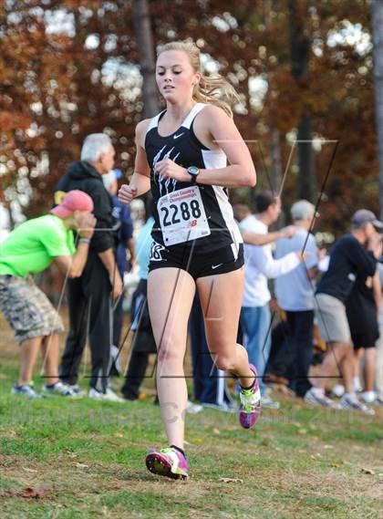 Thumbnail 2 in CIAC Cross Country Championships (Girls Open) photogallery.