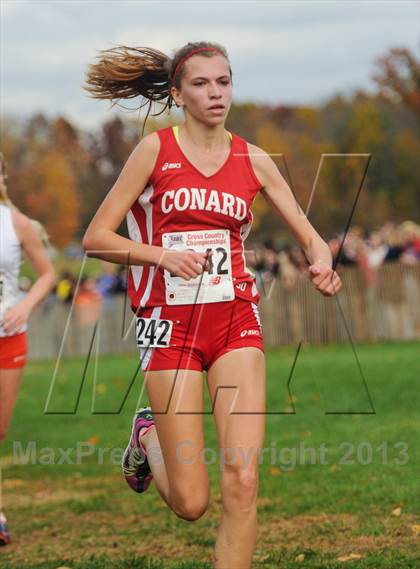Thumbnail 2 in CIAC Cross Country Championships (Girls Open) photogallery.