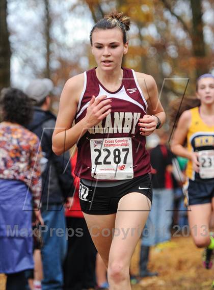 Thumbnail 2 in CIAC Cross Country Championships (Girls Open) photogallery.