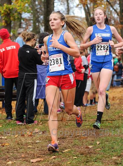 Thumbnail 1 in CIAC Cross Country Championships (Girls Open) photogallery.