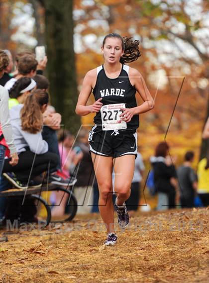 Thumbnail 1 in CIAC Cross Country Championships (Girls Open) photogallery.