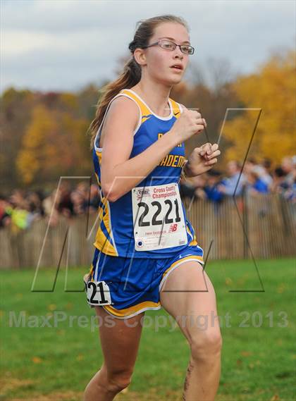Thumbnail 1 in CIAC Cross Country Championships (Girls Open) photogallery.
