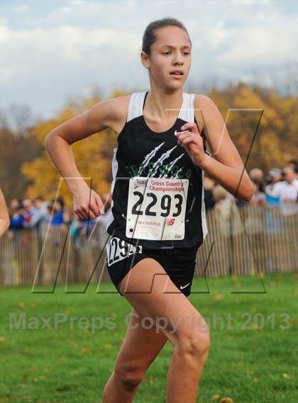 Thumbnail 1 in CIAC Cross Country Championships (Girls Open) photogallery.