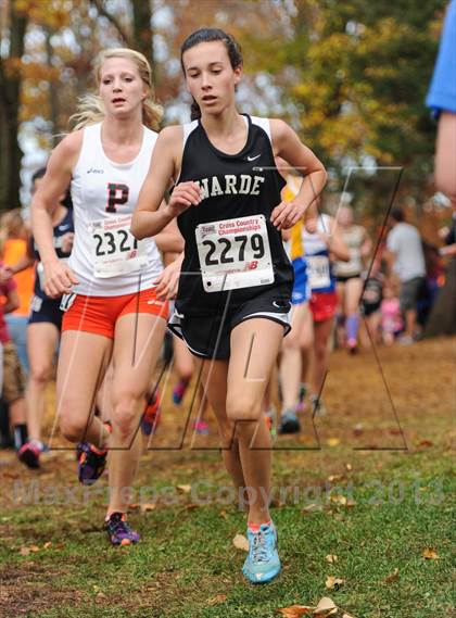 Thumbnail 2 in CIAC Cross Country Championships (Girls Open) photogallery.