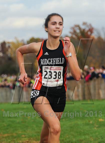 Thumbnail 2 in CIAC Cross Country Championships (Girls Open) photogallery.