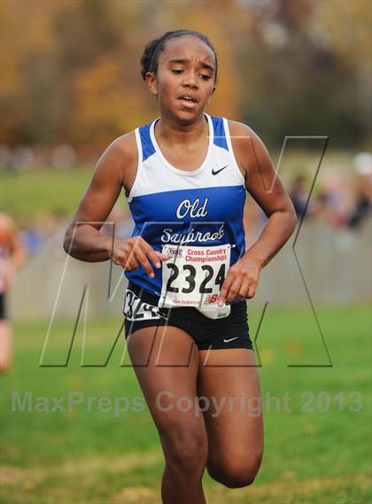 Thumbnail 2 in CIAC Cross Country Championships (Girls Open) photogallery.