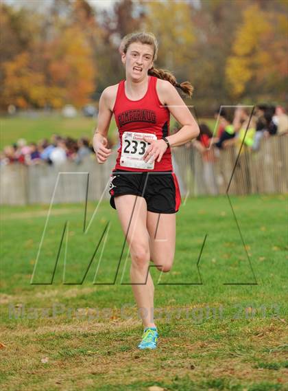 Thumbnail 1 in CIAC Cross Country Championships (Girls Open) photogallery.