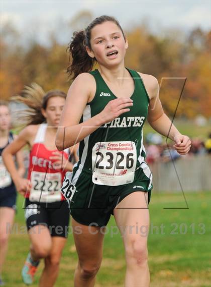 Thumbnail 2 in CIAC Cross Country Championships (Girls Open) photogallery.