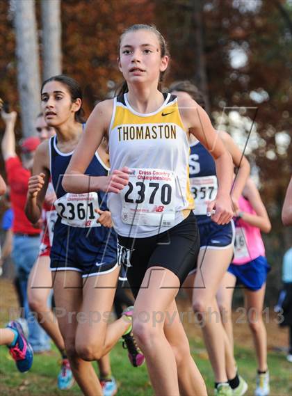Thumbnail 1 in CIAC Cross Country Championships (Girls Open) photogallery.