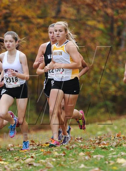 Thumbnail 1 in CIAC Cross Country Championships (Girls Open) photogallery.