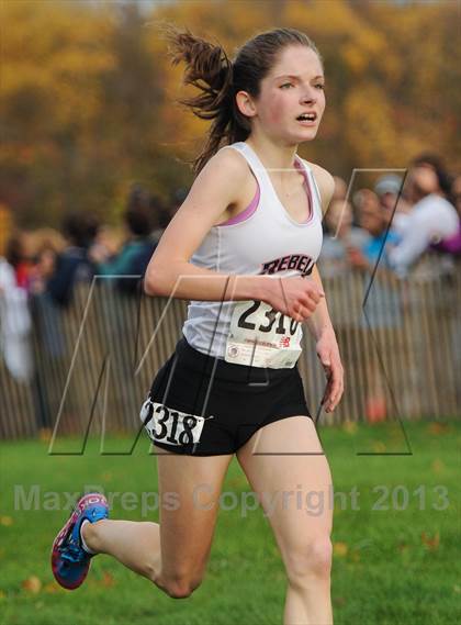 Thumbnail 2 in CIAC Cross Country Championships (Girls Open) photogallery.