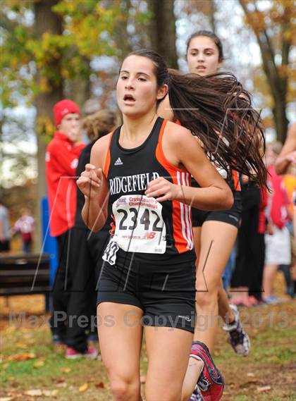 Thumbnail 3 in CIAC Cross Country Championships (Girls Open) photogallery.