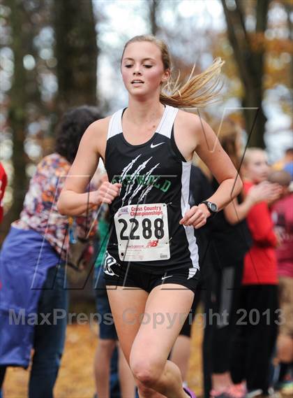 Thumbnail 3 in CIAC Cross Country Championships (Girls Open) photogallery.