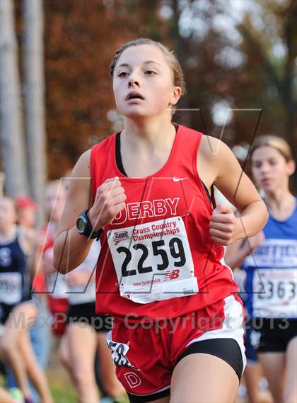 Thumbnail 3 in CIAC Cross Country Championships (Girls Open) photogallery.