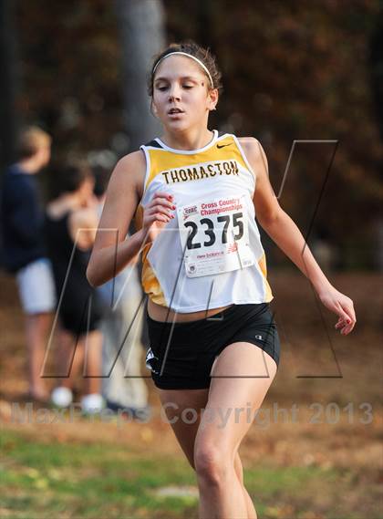 Thumbnail 2 in CIAC Cross Country Championships (Girls Open) photogallery.