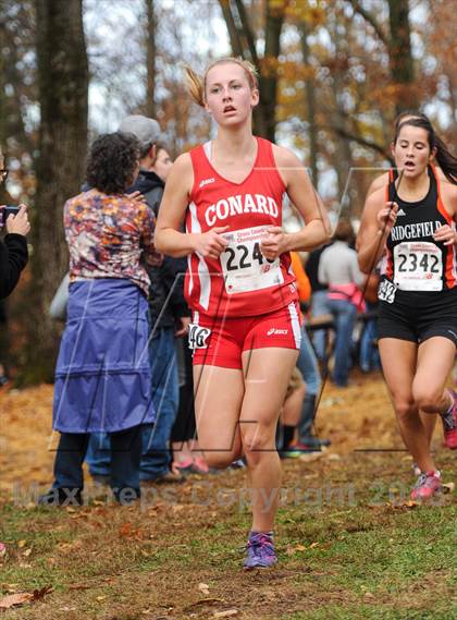 Thumbnail 1 in CIAC Cross Country Championships (Girls Open) photogallery.