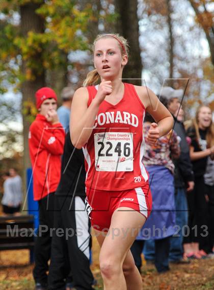 Thumbnail 2 in CIAC Cross Country Championships (Girls Open) photogallery.