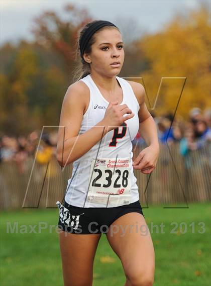 Thumbnail 1 in CIAC Cross Country Championships (Girls Open) photogallery.