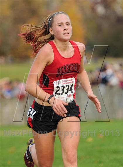 Thumbnail 1 in CIAC Cross Country Championships (Girls Open) photogallery.