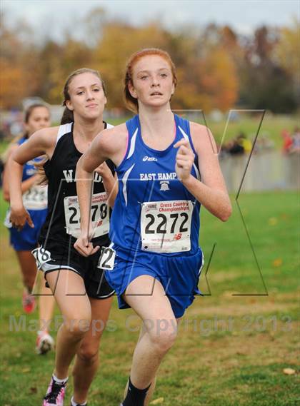 Thumbnail 2 in CIAC Cross Country Championships (Girls Open) photogallery.