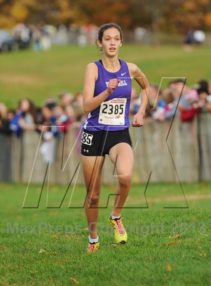 Thumbnail 2 in CIAC Cross Country Championships (Girls Open) photogallery.