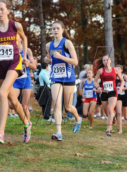 Thumbnail 2 in CIAC Cross Country Championships (Girls Open) photogallery.