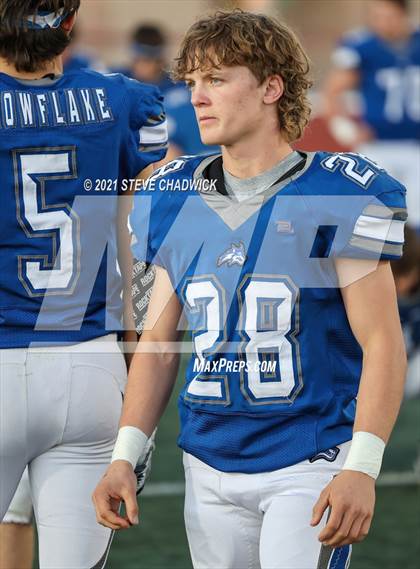 Thumbnail 1 in Yuma Catholic vs Snowflake @ Campo Verde (AIA 3A Final) photogallery.