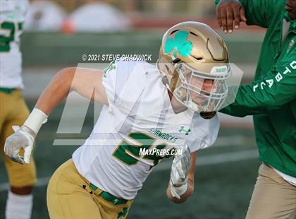 Thumbnail 1 in Yuma Catholic vs Snowflake @ Campo Verde (AIA 3A Final) photogallery.