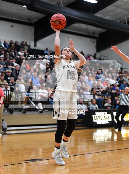 Thumbnail 3 in Bigelow vs. Murfreesboro (AAA 2A State Playoff) photogallery.