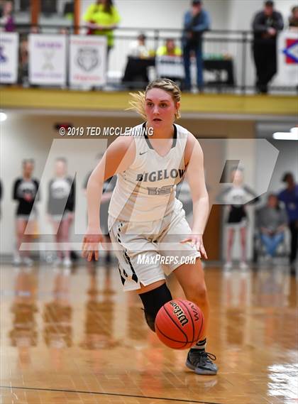 Thumbnail 2 in Bigelow vs. Murfreesboro (AAA 2A State Playoff) photogallery.
