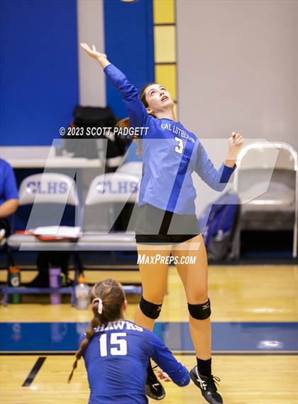 Thumbnail 3 in Temecula Prep @ California Lutheran (CIF SS D8 Quarter Final) photogallery.