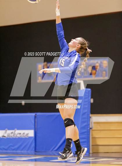 Thumbnail 3 in Temecula Prep @ California Lutheran (CIF SS D8 Quarter Final) photogallery.