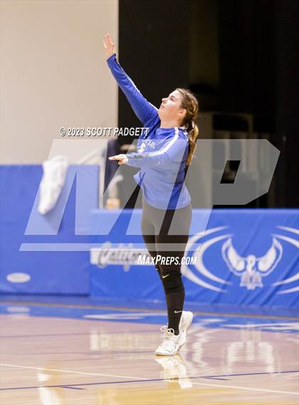 Thumbnail 2 in Temecula Prep @ California Lutheran (CIF SS D8 Quarter Final) photogallery.
