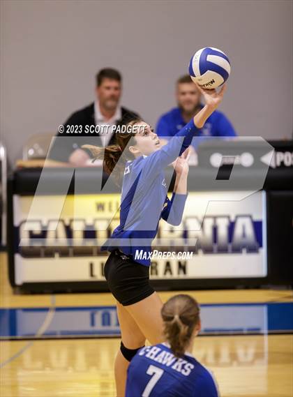 Thumbnail 1 in Temecula Prep @ California Lutheran (CIF SS D8 Quarter Final) photogallery.