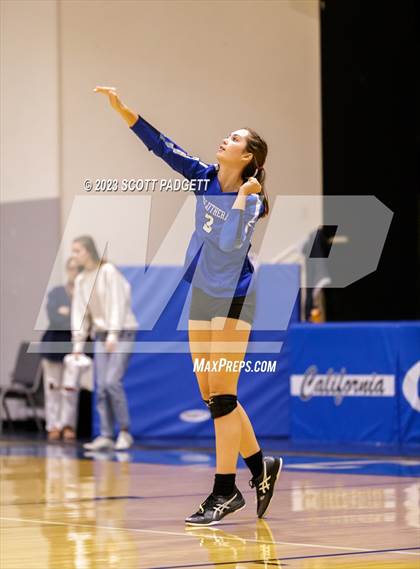 Thumbnail 2 in Temecula Prep @ California Lutheran (CIF SS D8 Quarter Final) photogallery.