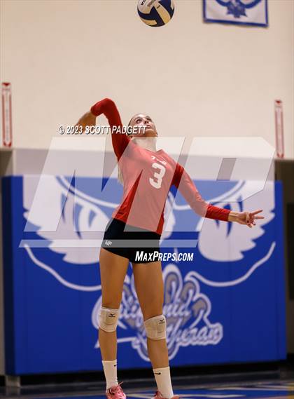Thumbnail 2 in Temecula Prep @ California Lutheran (CIF SS D8 Quarter Final) photogallery.