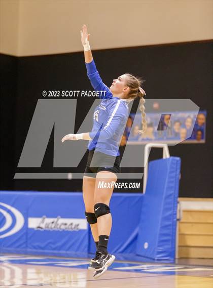 Thumbnail 2 in Temecula Prep @ California Lutheran (CIF SS D8 Quarter Final) photogallery.