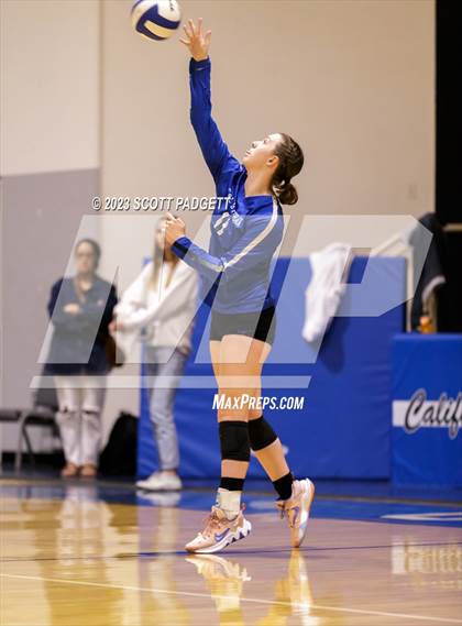Thumbnail 2 in Temecula Prep @ California Lutheran (CIF SS D8 Quarter Final) photogallery.