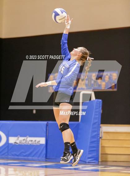 Thumbnail 1 in Temecula Prep @ California Lutheran (CIF SS D8 Quarter Final) photogallery.