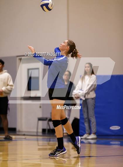 Thumbnail 2 in Temecula Prep @ California Lutheran (CIF SS D8 Quarter Final) photogallery.