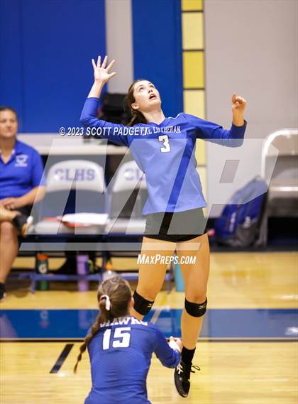 Thumbnail 2 in Temecula Prep @ California Lutheran (CIF SS D8 Quarter Final) photogallery.