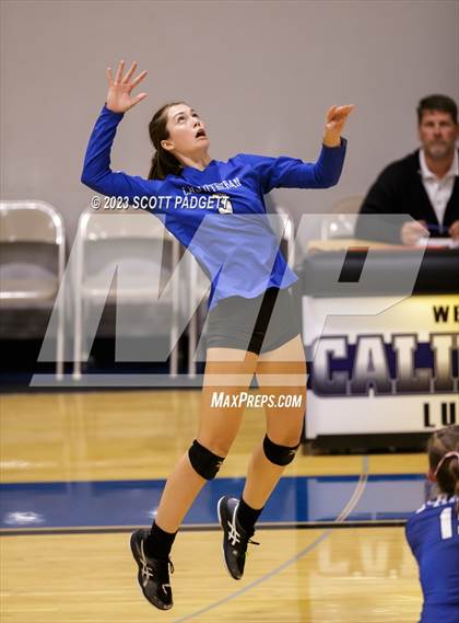 Thumbnail 1 in Temecula Prep @ California Lutheran (CIF SS D8 Quarter Final) photogallery.