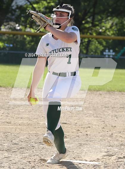 Thumbnail 2 in Lowell Catholic vs Pentucket Regional (MIAA Division 3 Round of 32) photogallery.